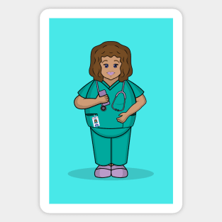 Eggy Nurse Sticker